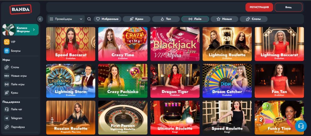 Банда Казино официальный сайт Банда Казино официальный сайт